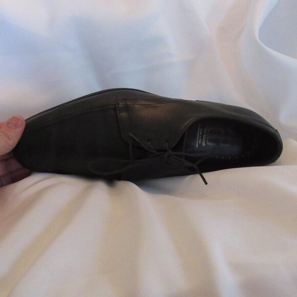 Allen Edmonds Black Tribeca Derbys Size 9.5 Made in USA Very Good Condition - Picture 12 of 13
